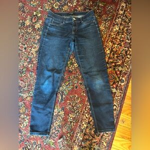 White House Black Market Dark Blue Skinny Jeans Women’s Size S